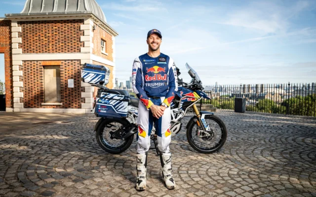 トライアンフ「Tiger 1200 Rally Explorer」で世界一周最速記録へ挑戦！ダカールラリー王者サム・サンダーランド選手が挑む壮大な旅