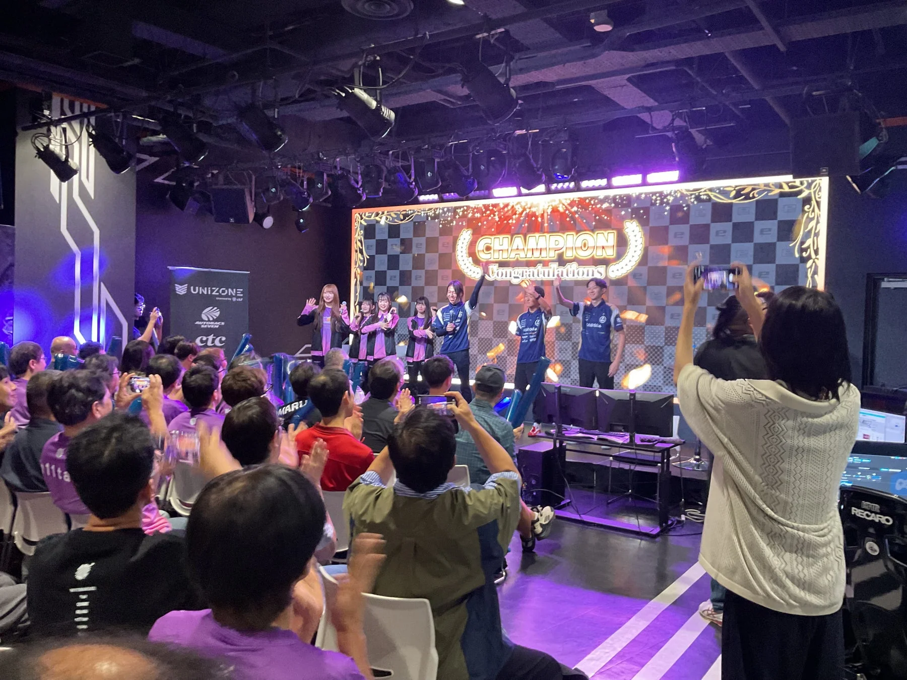 UNIZONE 2026 Rd.4表彰式の様子