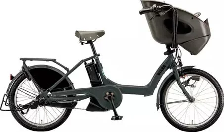 ダークグレーの電動アシスト自転車「BIKKE」