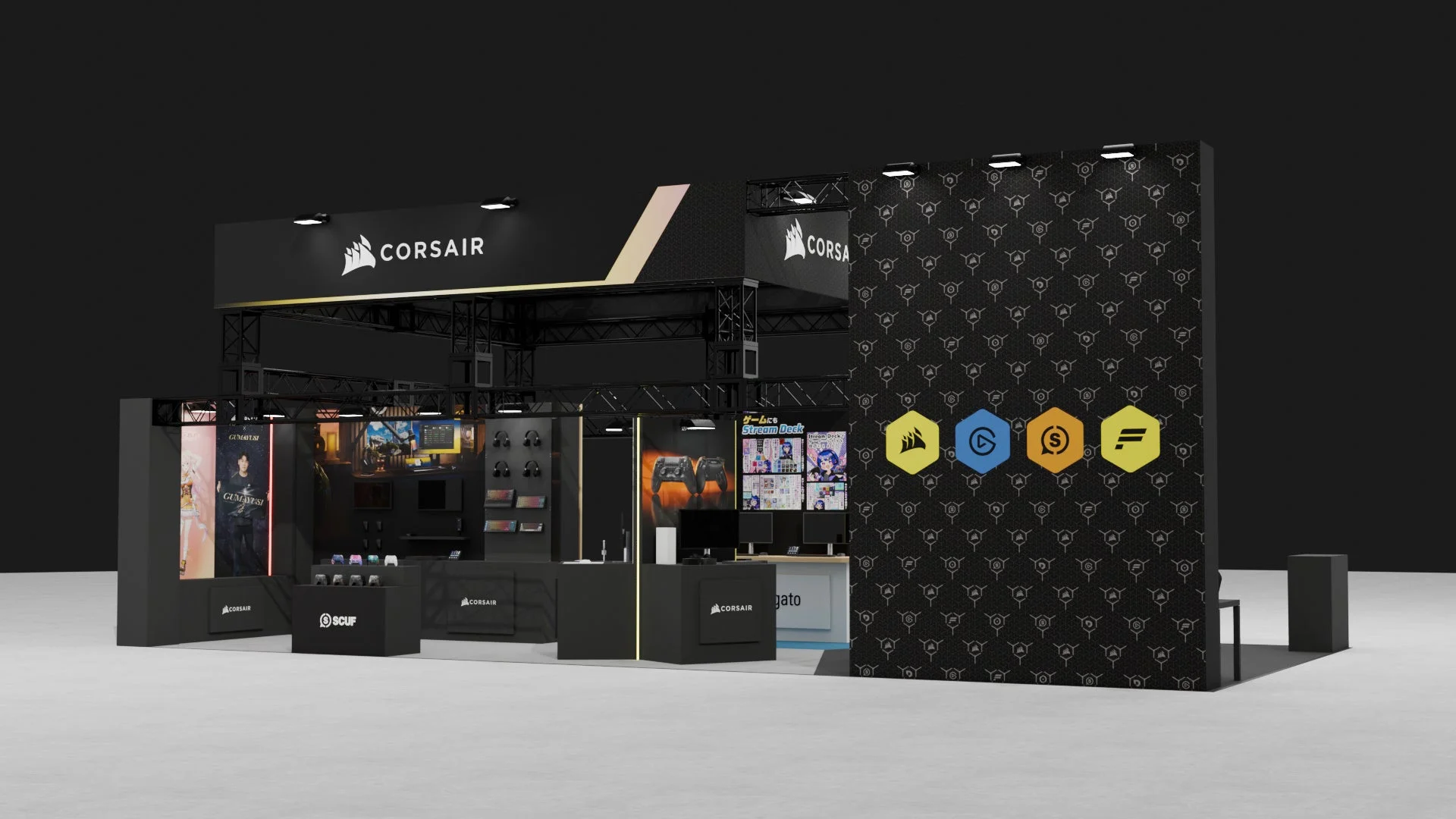 CORSAIR、Elgato、Fanatecが東京ゲームショウ2026に合同出展！ 最新シムレーシングからゲーミング環境まで体験