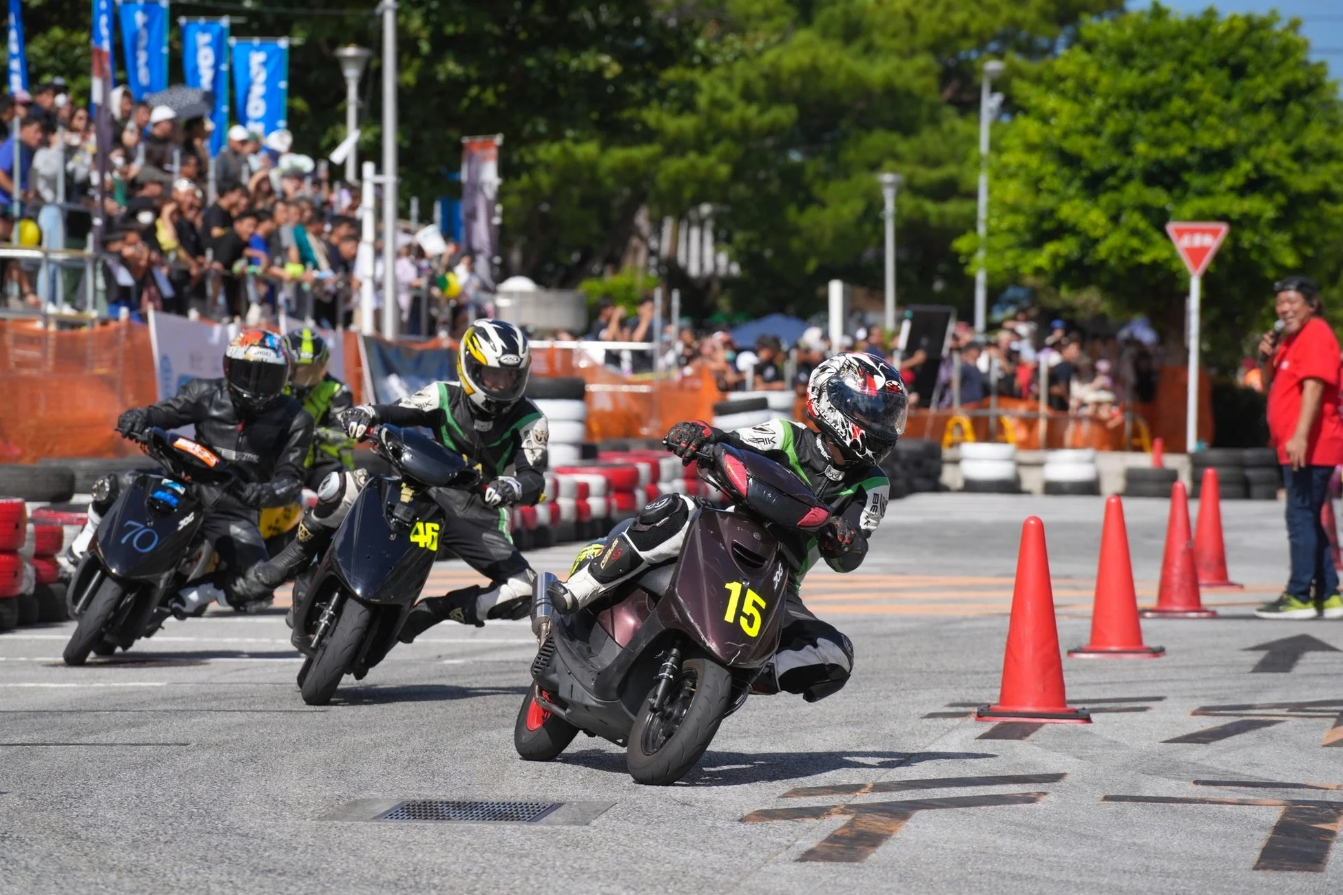 ミニバイクレース