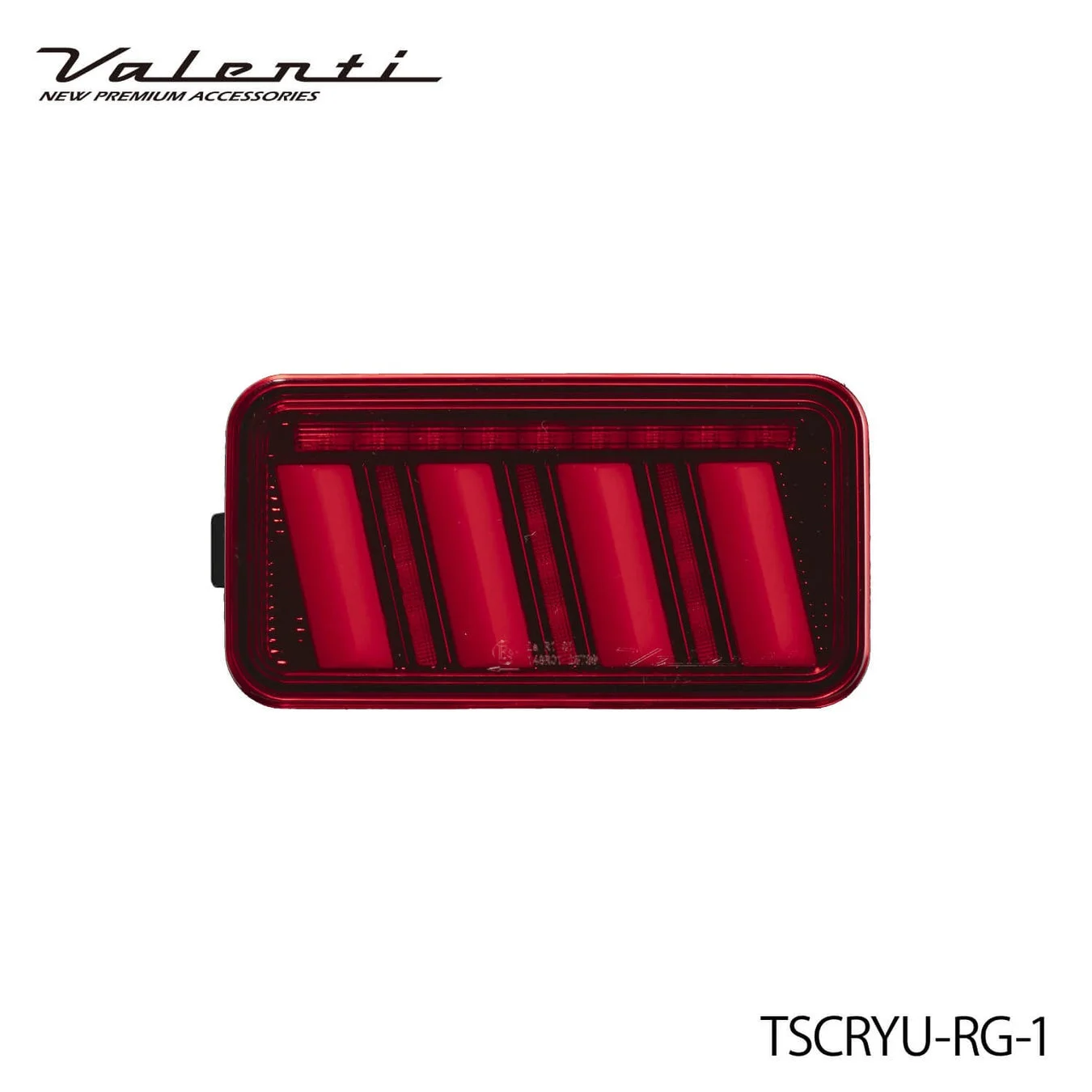 Valenti ジュエルLEDテールランプULTRA レッドレンズ/グロスブラック
