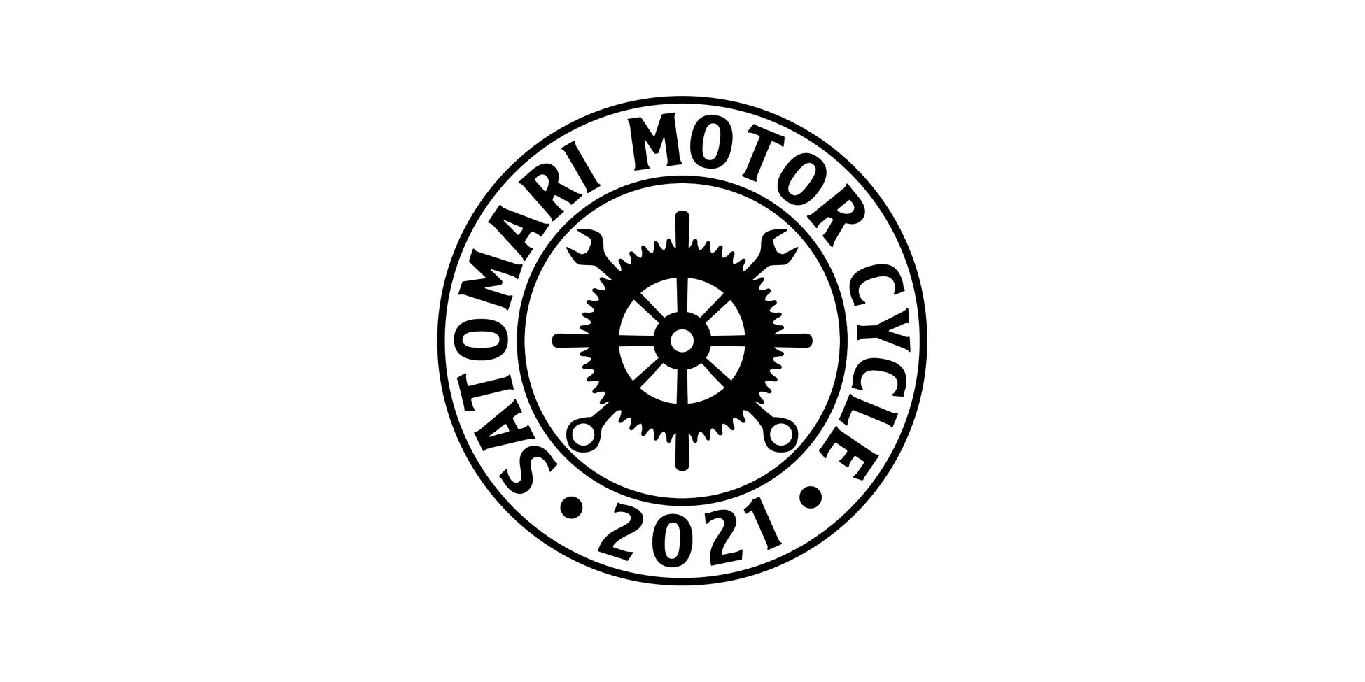 SATOMARI MOTORCYCLE ロゴ