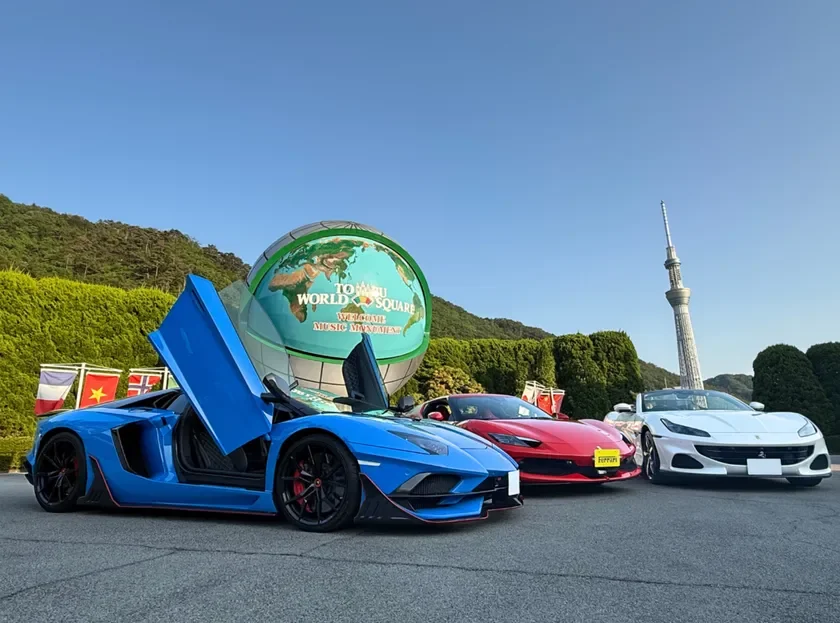 世界の有名建築物とスーパーカーが夢の共演！「WORLD SUPERCAR FESTIVAL 2026」開催