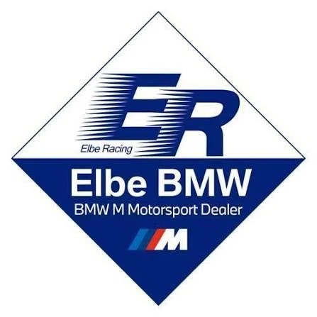 BMWのモータースポーツディーラーであるElbe BMWのロゴ