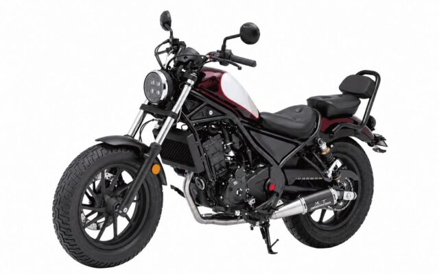 Rebel250をスタイルアップ EFFEXの車種専用ハンドル「イージーフィットバープラス」が登場