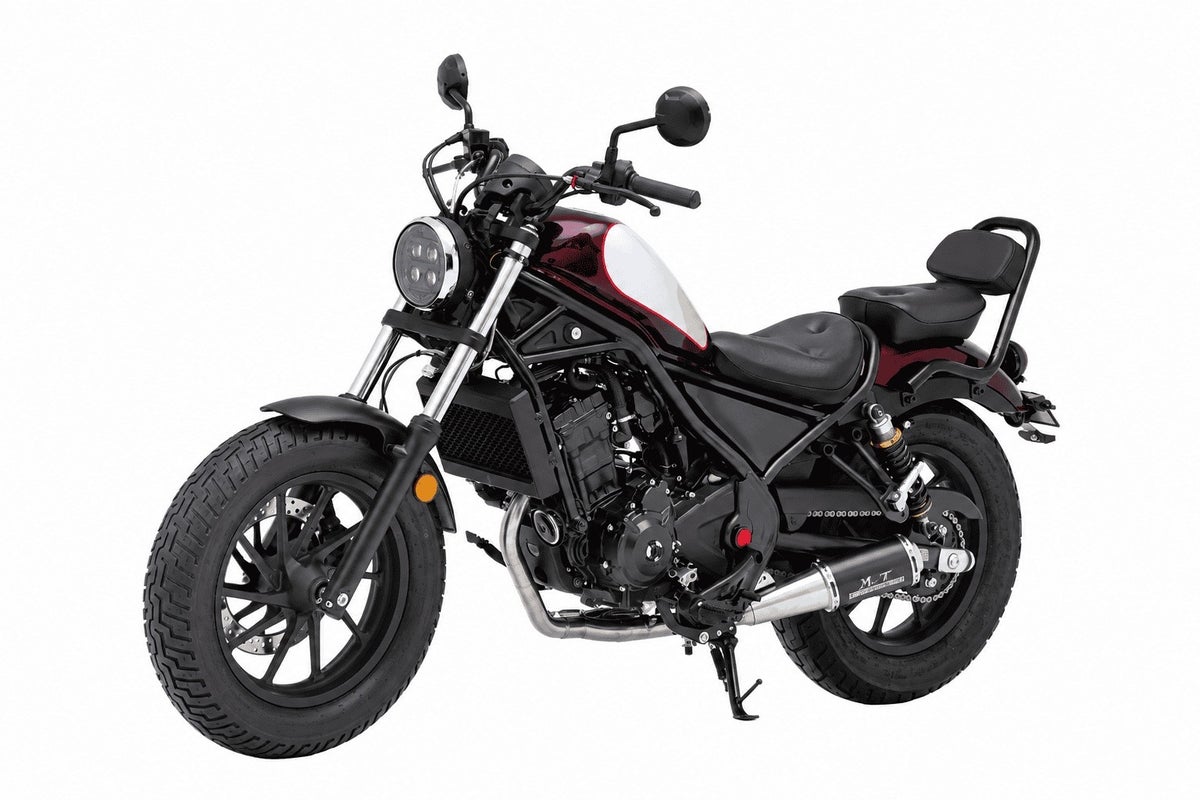 Rebel250をスタイルアップ EFFEXの車種専用ハンドル「イージーフィットバープラス」が登場