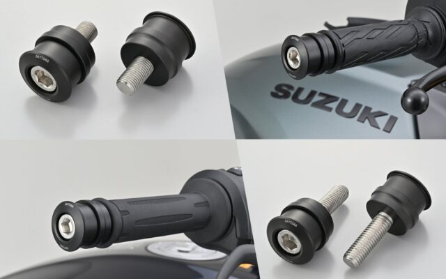【株式会社デイトナ】純正ハンドル用「バーエンドミラーアダプター」に “GSX-8T/TT/S/R（’23〜’26）・R12/nineT（’23〜’26）” 用が追加！