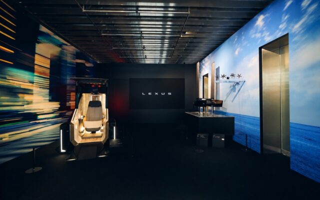 LEXUSが描く、陸・海・空のモビリティの未来を10月22日(木)より展示。