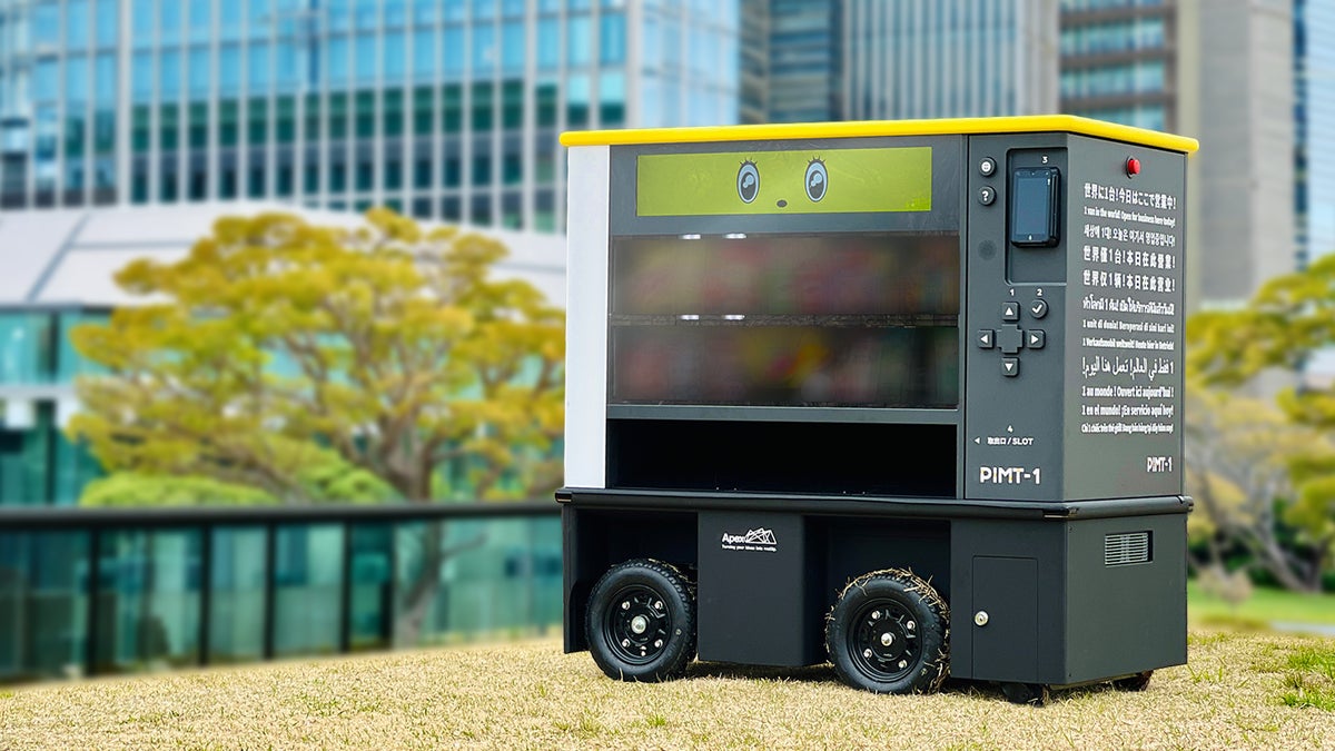 移動型無人販売ロボット「PIMT-0」がUMEKITA STARTUP SQUARE 2026でドリンク販売を実施