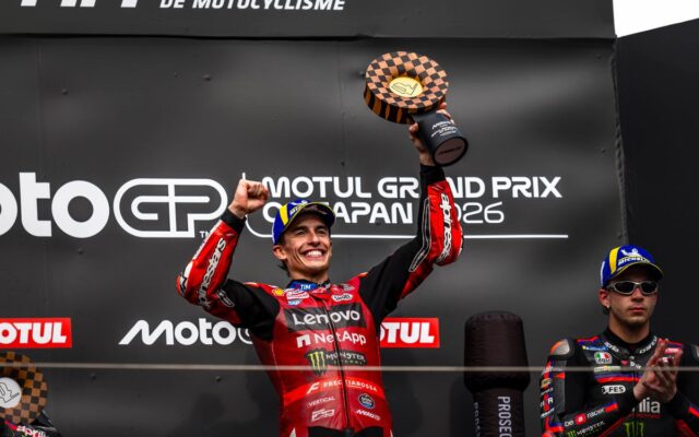 マルク・マルケス選手とDucati Lenovo Teamが日本GPを制覇。