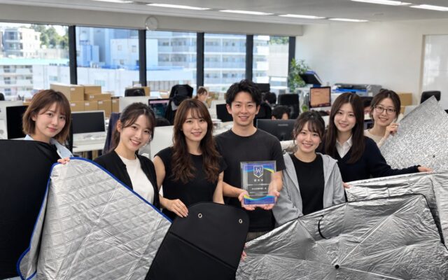 UA日本記録、自動車用サンシェードの年間販売数日本一を認定