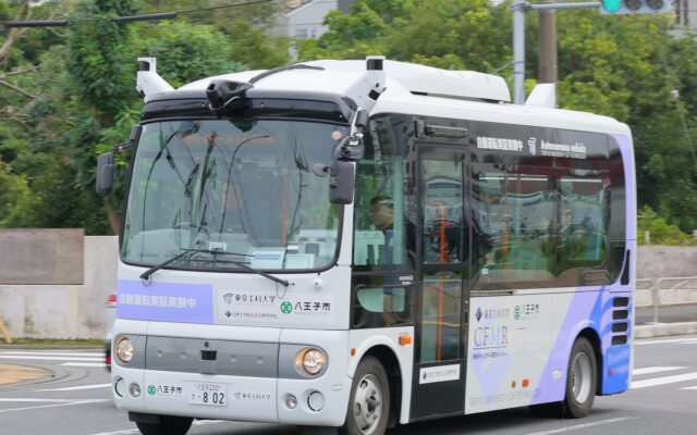 先進モビリティ、八王子市で自動運転バスの実証運行を実施