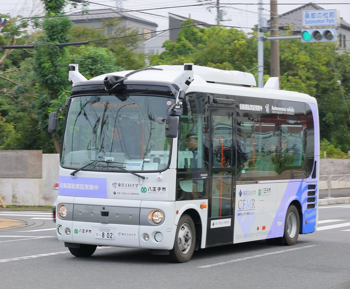 先進モビリティ、八王子市で自動運転バスの実証運行を実施