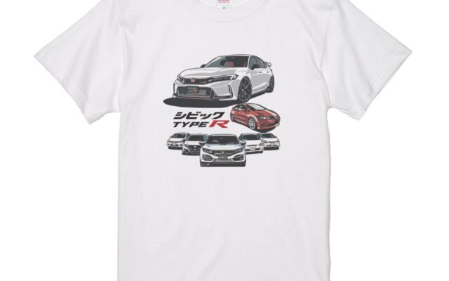 「シビック TYPE R」デザインTシャツが楽天市場に登場！