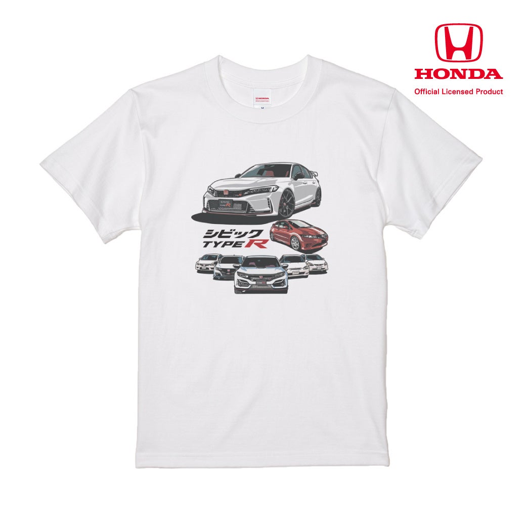 「シビック TYPE R」デザインTシャツが楽天市場に登場！