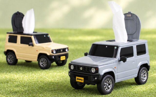 ●新●「JIMNY ウェットティッシュケース」新仕様商品、予約販売開始！ティッシュケースとしても使用可能になりました！