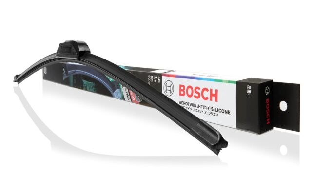ボッシュ、撥水シリコンラバー搭載の国産車用フラットワイパー「J-フィット(+) シリコン」を販売開始！