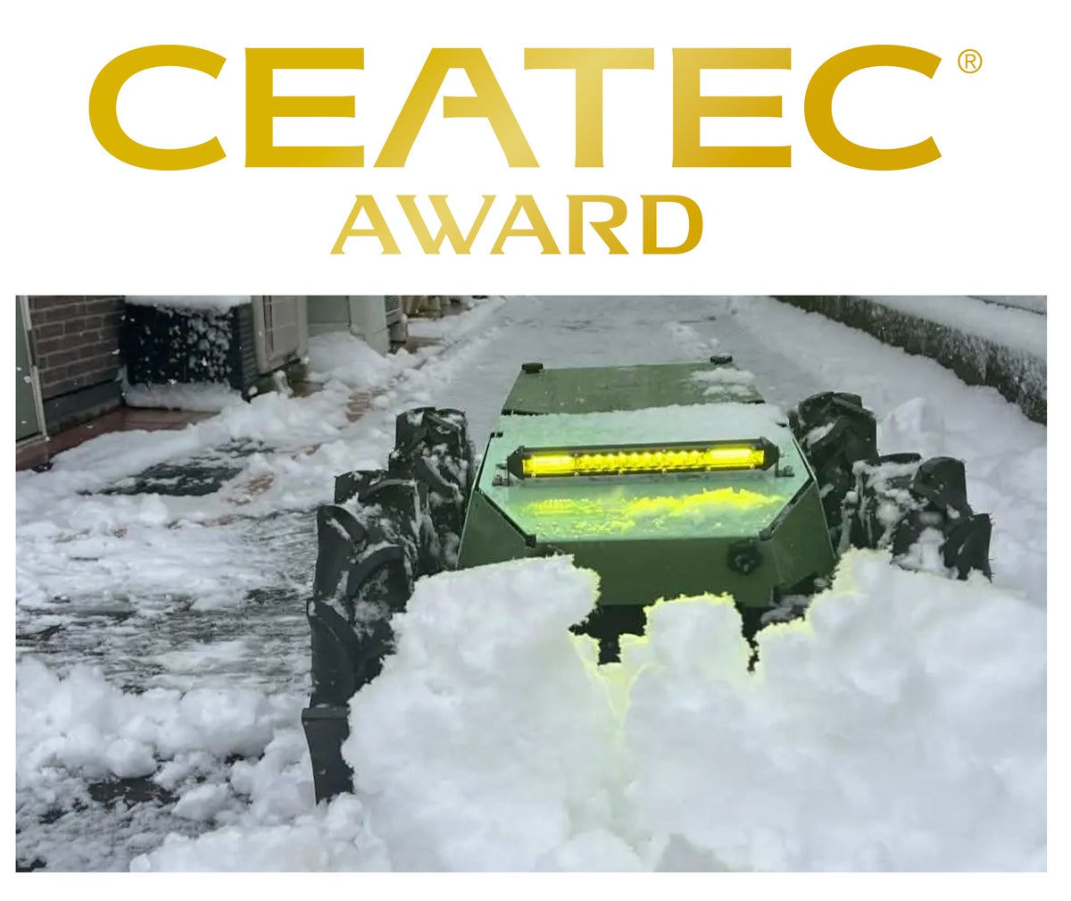 エバーブルーテクノロジーズ、「除雪ドローン®」が「CEATEC AWARD 2026 モビリティイノベーション賞」を受賞