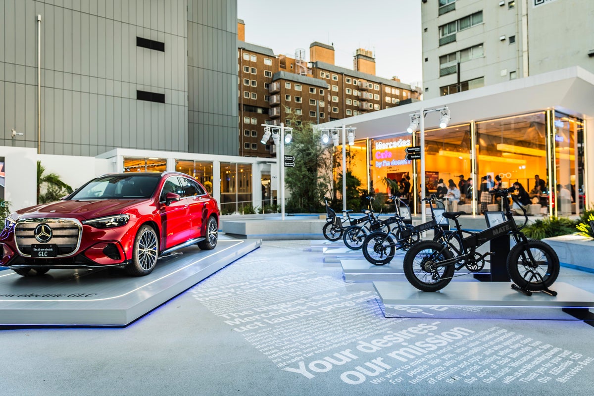 【MATE.BIKE】Mercedes-Benz STUDIO TOKYOにて、インスタレーションと試乗体験イベントを開催！